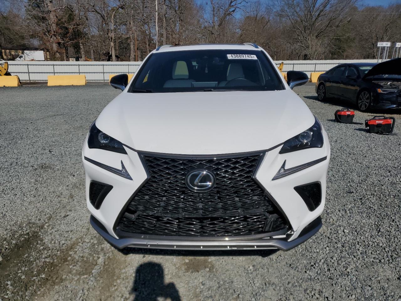 2021 Lexus NX VIN JTJSARBZXM5024446 Copart auction photo, rear end damage thumbnail 5