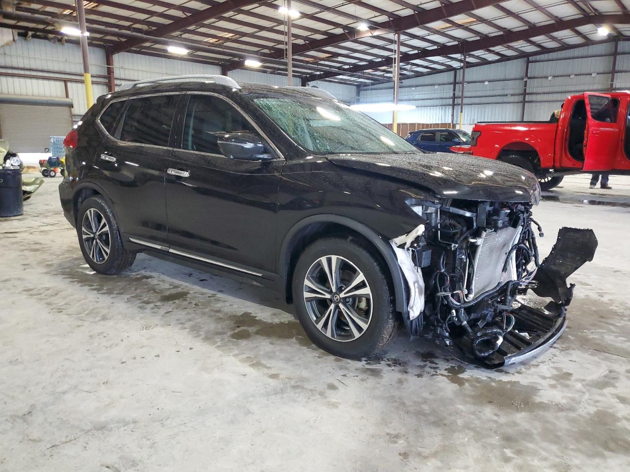 2018 Nissan Rogue VIN 5N1AT2MT3JC852236 Copart auction photo, front end damage thumbnail 4