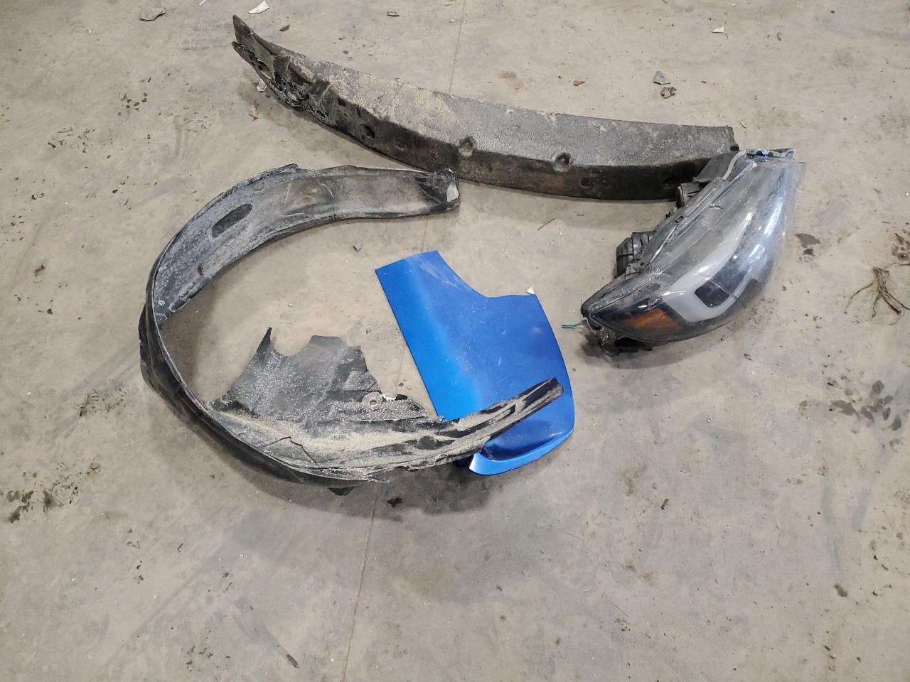 2009 Subaru WRX VIN JF1GH76689G816539 Copart auction photo, front end / mechanical damage thumbnail 13
