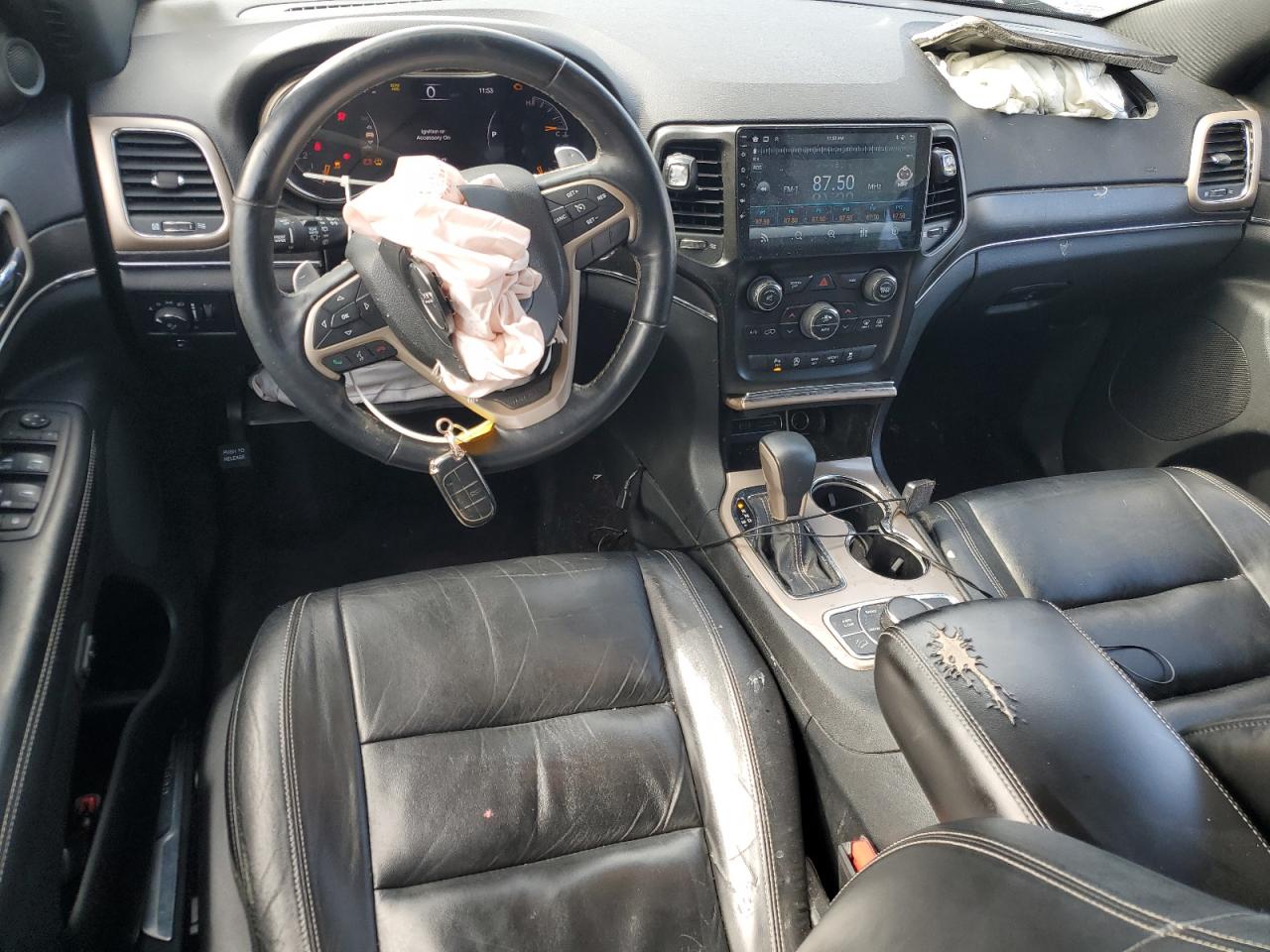2016 Jeep Grand Cherokee VIN 1C4RJFBG4GC347647 Copart auction photo, frame damage / front end damage thumbnail 8
