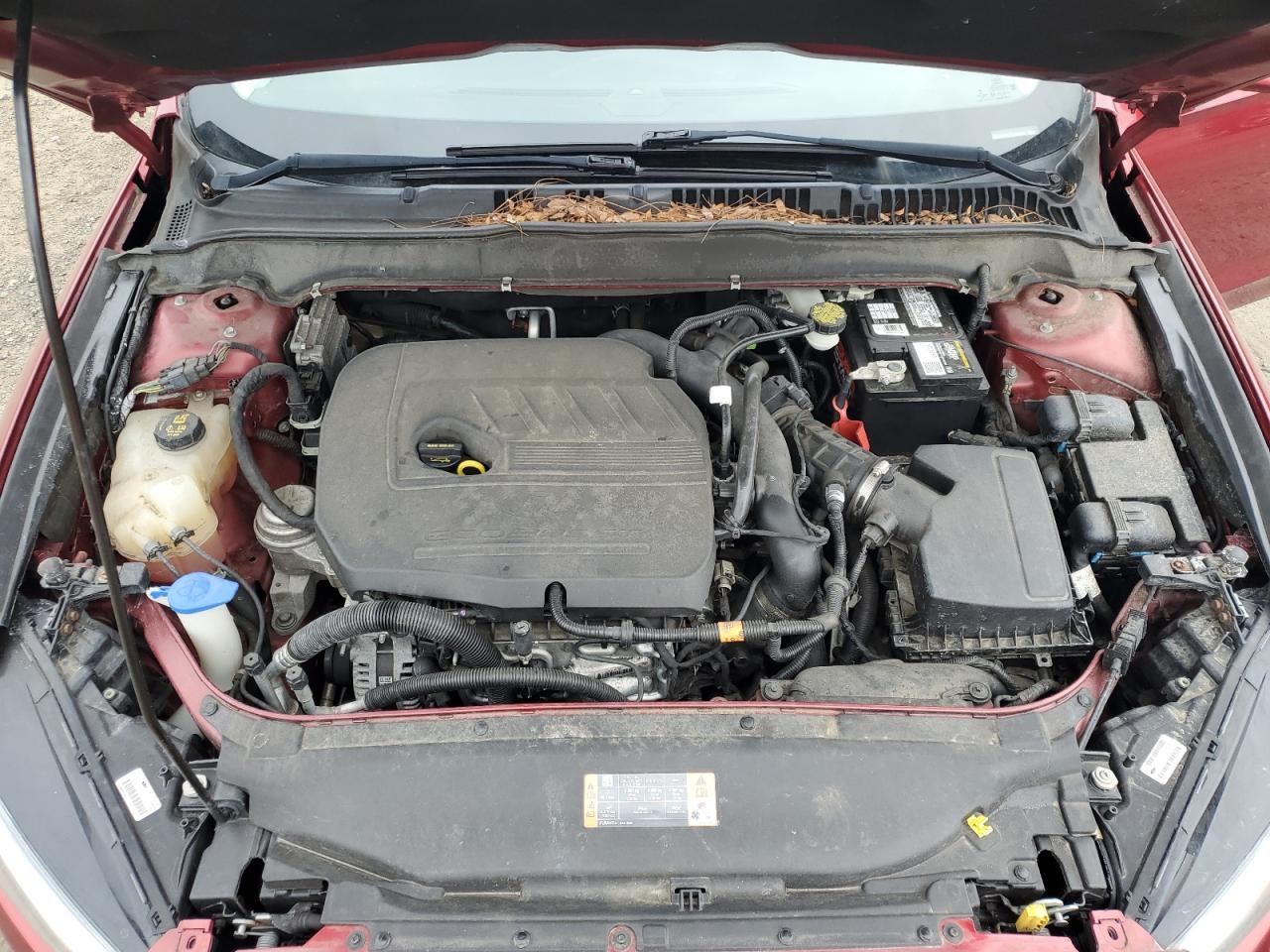 2016 Ford Fusion VIN 3FA6P0HD7GR162382 Copart auction photo, rear end / side damage thumbnail 11