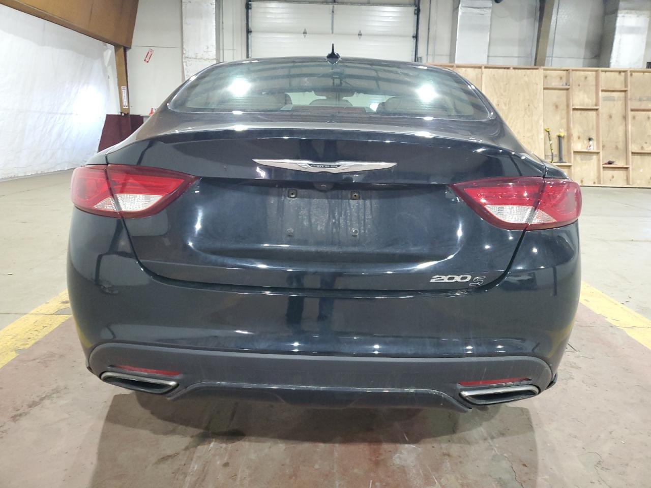 2016 Chrysler 200 VIN 1C3CCCBB9GN124130 Copart auction photo, front end / side damage thumbnail 6