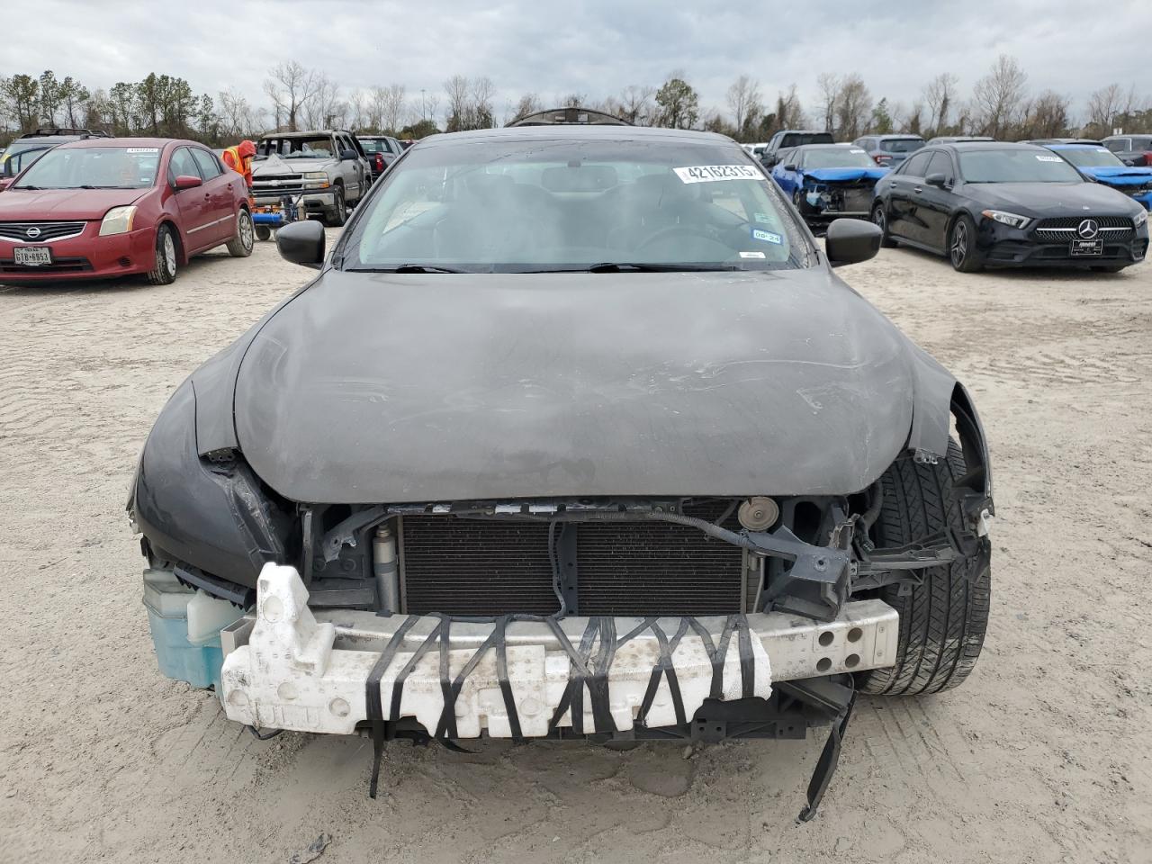 2013 Infiniti G VIN JN1CV6FE2DM771369 Copart auction photo, front end damage thumbnail 5