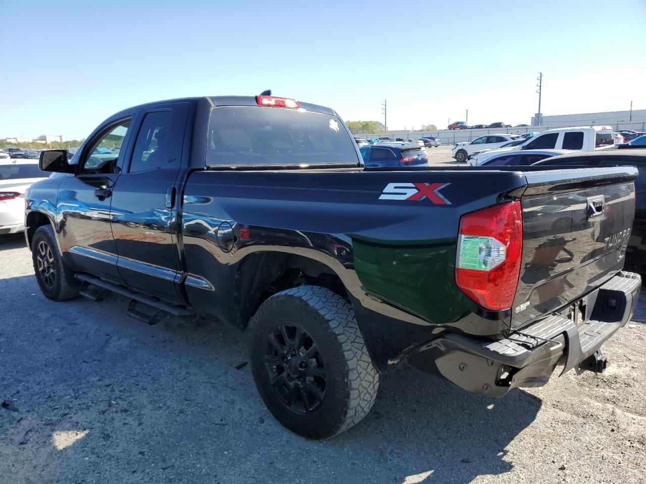 2021 Toyota Tundra VIN 5TFRY5F17MX279098 Copart auction photo, rear end damage thumbnail 2