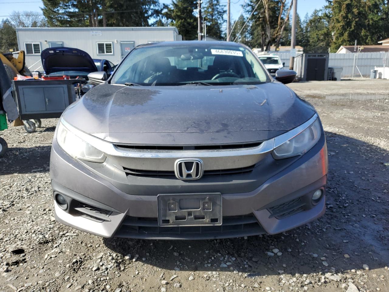 2016 Honda Civic VIN 2HGFC1F38GH636620 Copart auction photo, rear end / side damage thumbnail 5