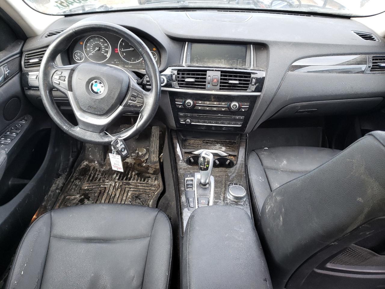2017 BMW X3 VIN 5UXWX9C5XH0T11835 Copart auction photo, front end / side damage thumbnail 8