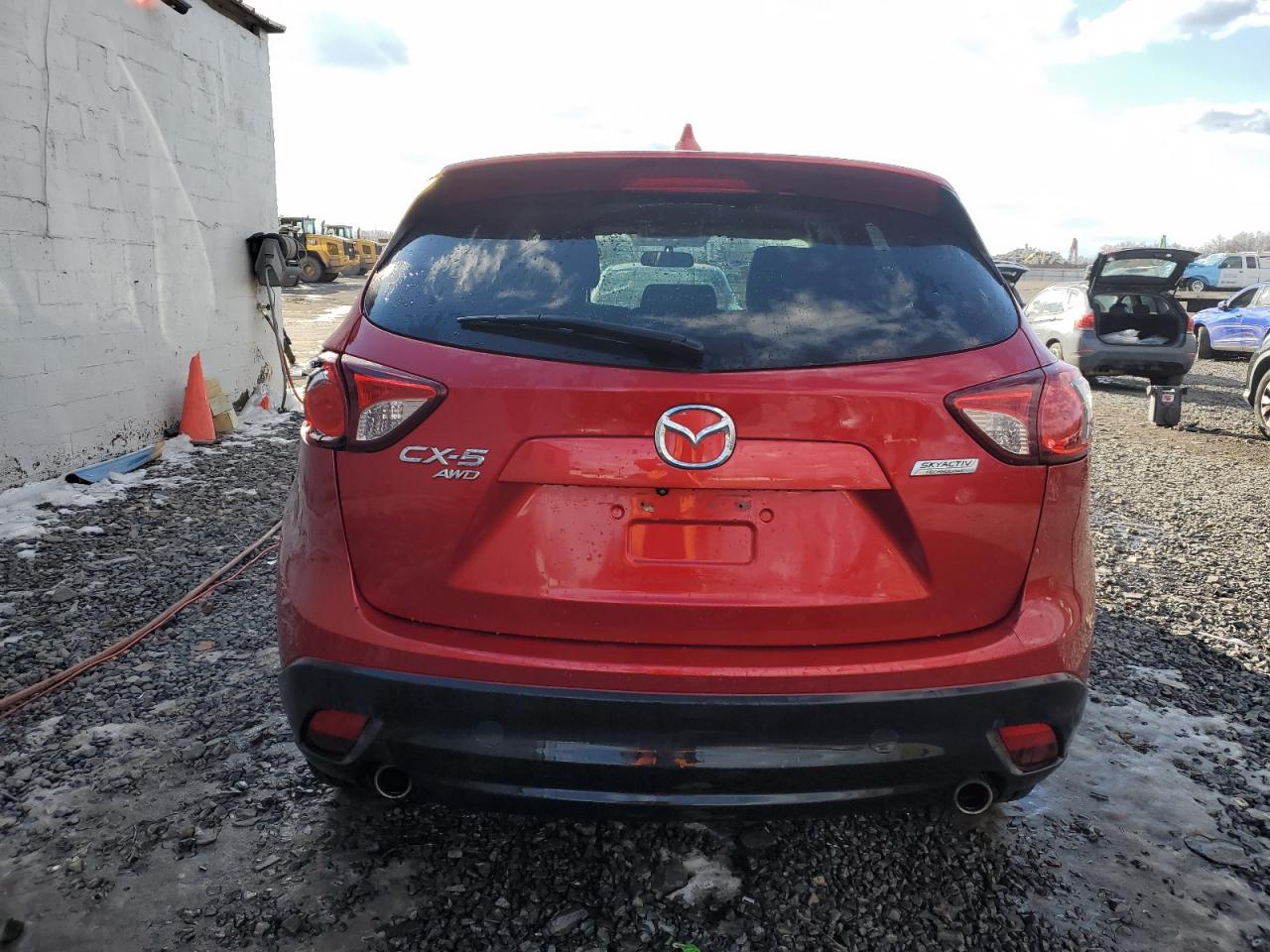 2015 Mazda CX-5 VIN JM3KE4CY0F0463324 Copart auction photo, rear end damage thumbnail 6