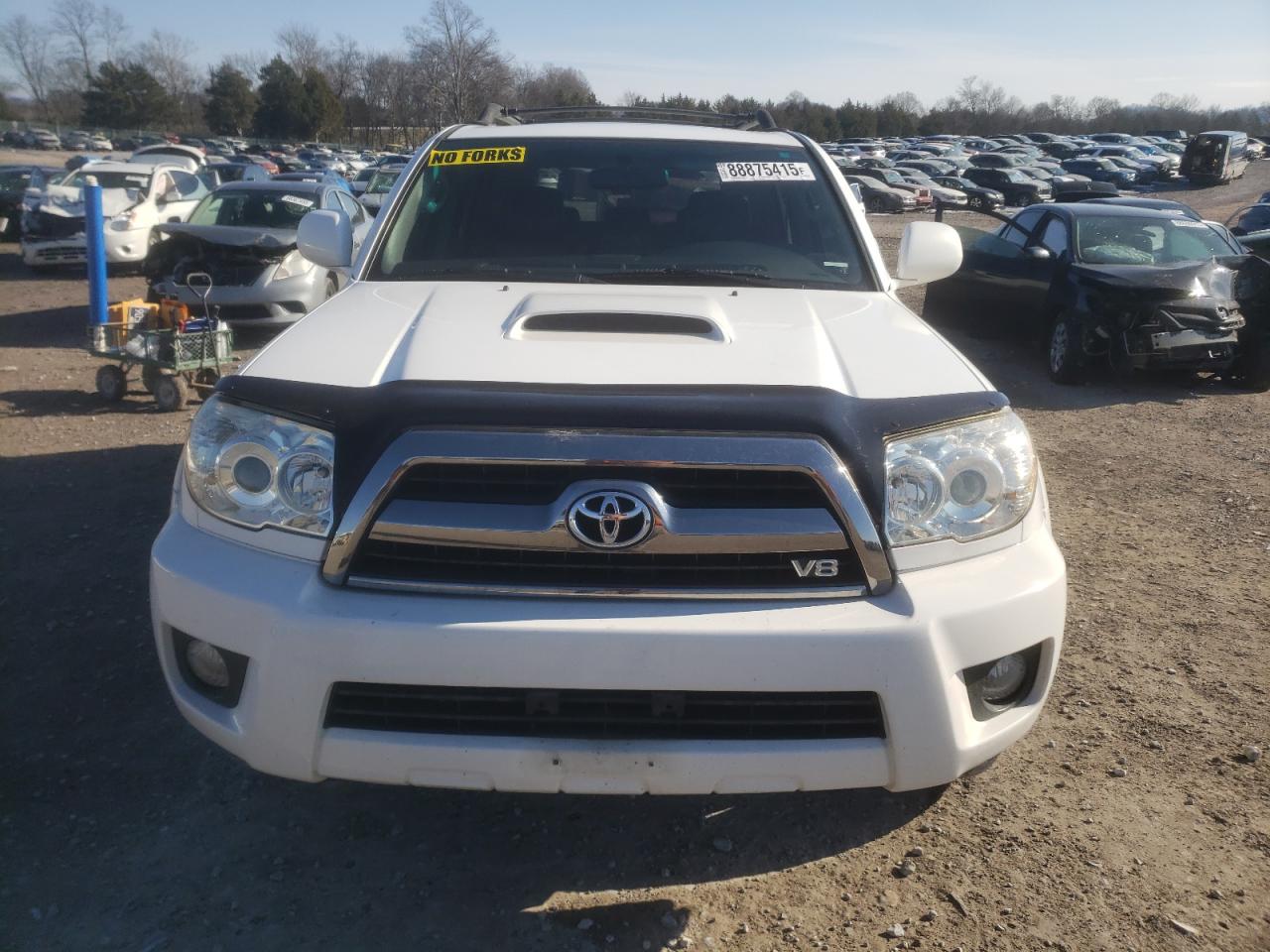 2007 Toyota 4Runner VIN JTEBT14R378040403 Copart auction photo, rear end damage thumbnail 5