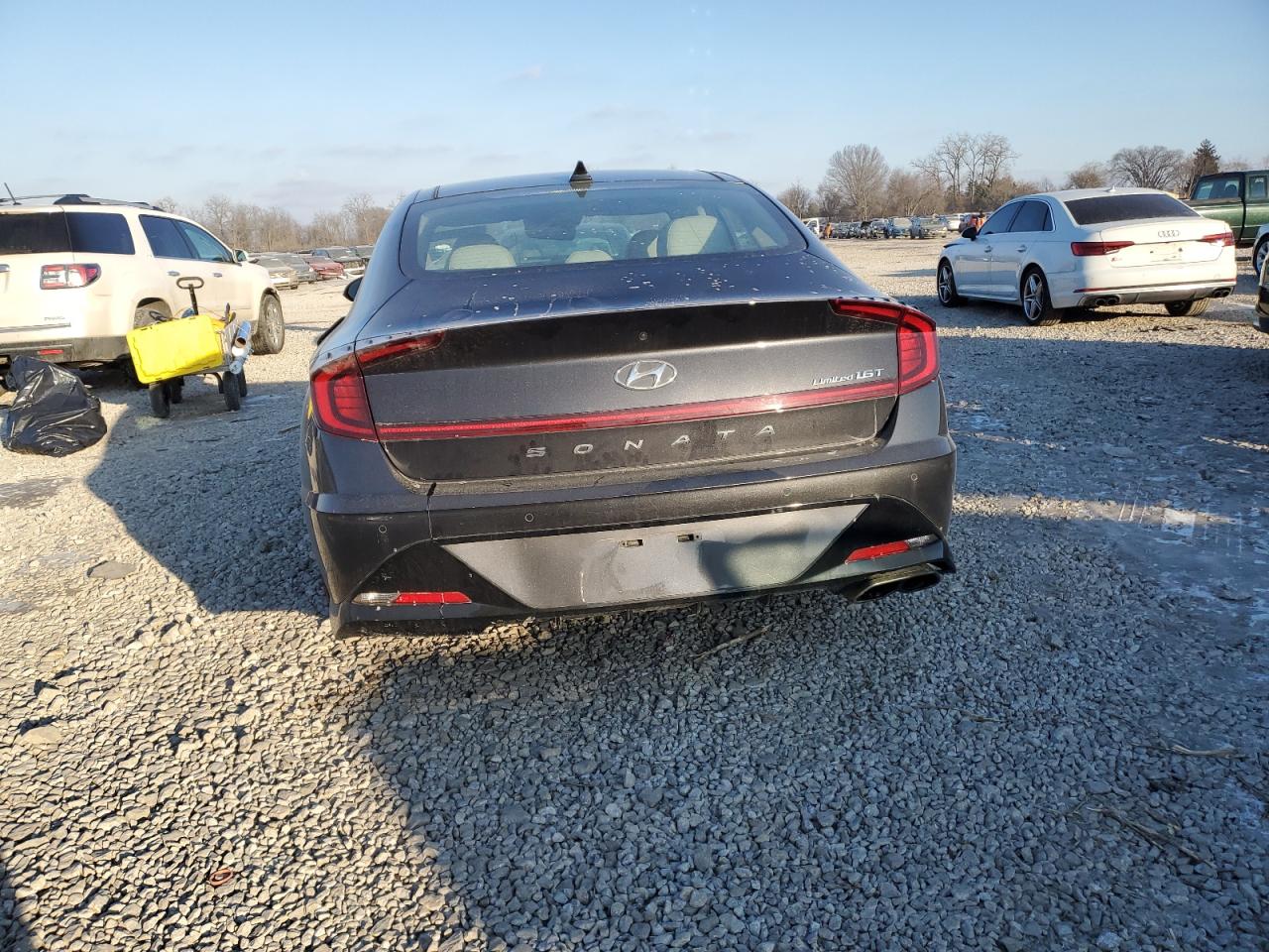 2020 Hyundai Sonata VIN 5NPEH4J28LH014600 Copart auction photo, front end damage thumbnail 6