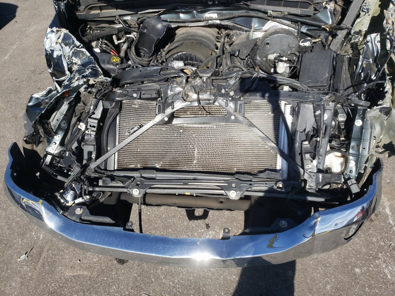 2018 Chevrolet Silverado VIN 3GCPCREC4JG225922 Copart auction photo, front end damage thumbnail 12