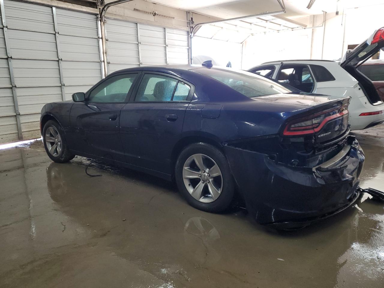 2015 Dodge Charger VIN 2C3CDXHGXFH814662 Copart auction photo, front end / undercarriage damage thumbnail 2