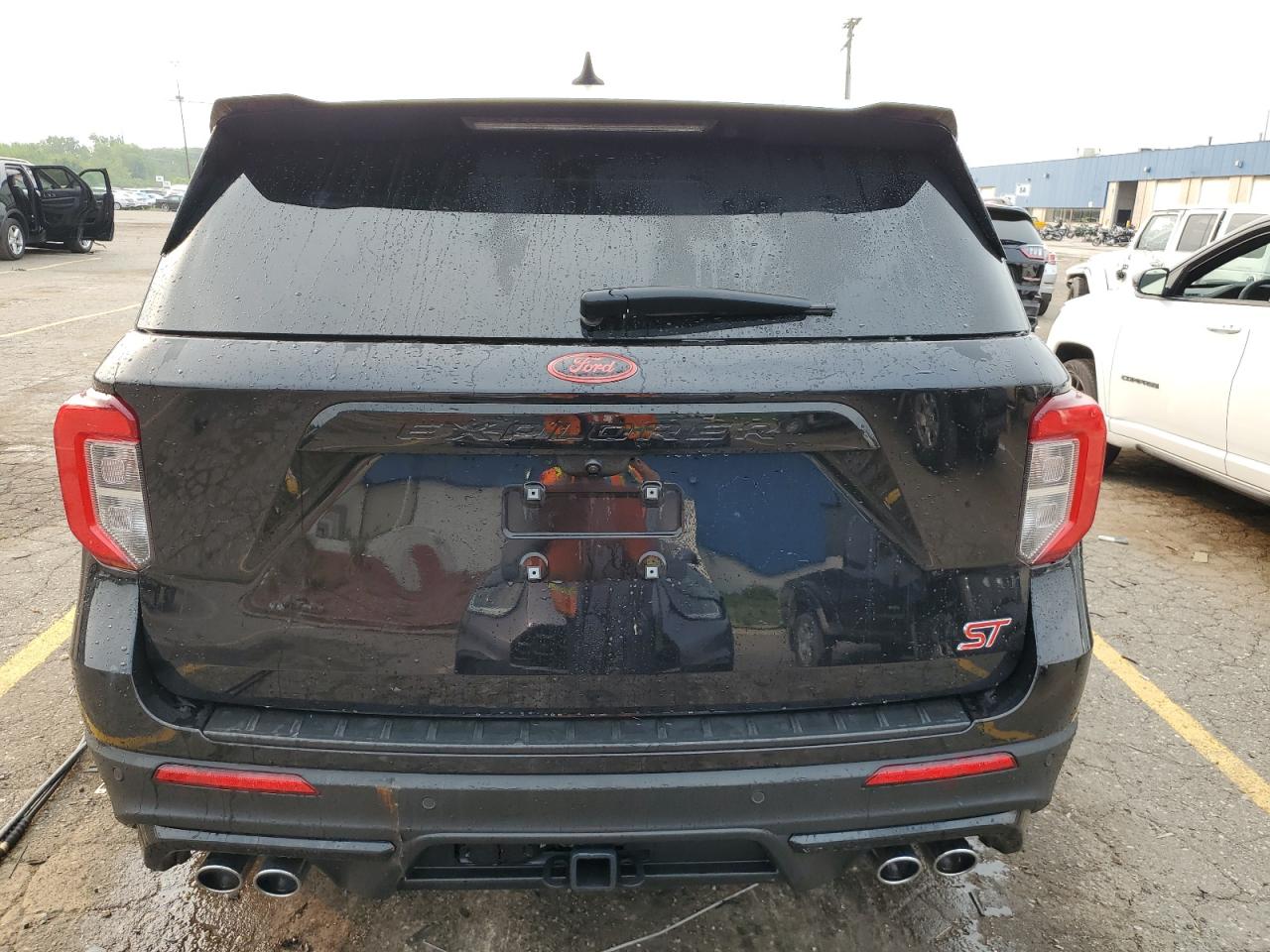 2022 Ford Explorer VIN 1FM5K8GC9NGB61021 Copart auction photo, front end damage thumbnail 6