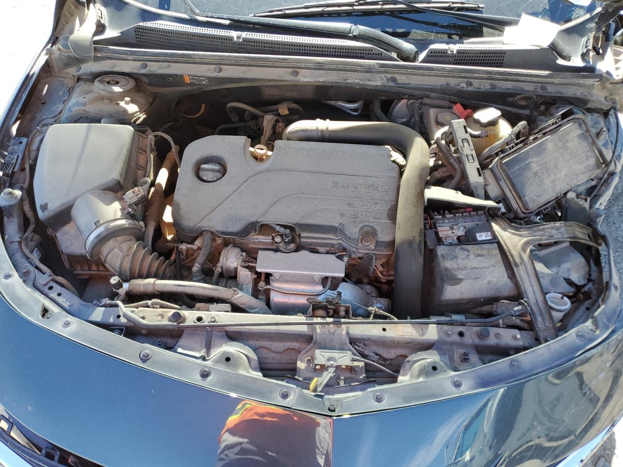 2019 Chevrolet Malibu VIN 1G1ZD5ST0KF225625 Copart auction photo, front end / mechanical damage thumbnail 11