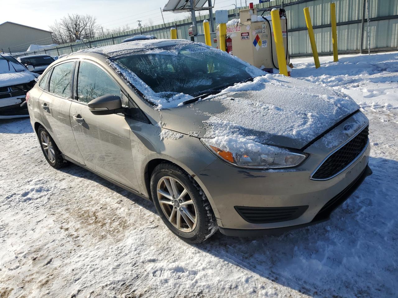 2016 Ford Focus VIN 1FADP3F27GL299766 Copart auction photo, all over damage thumbnail 4