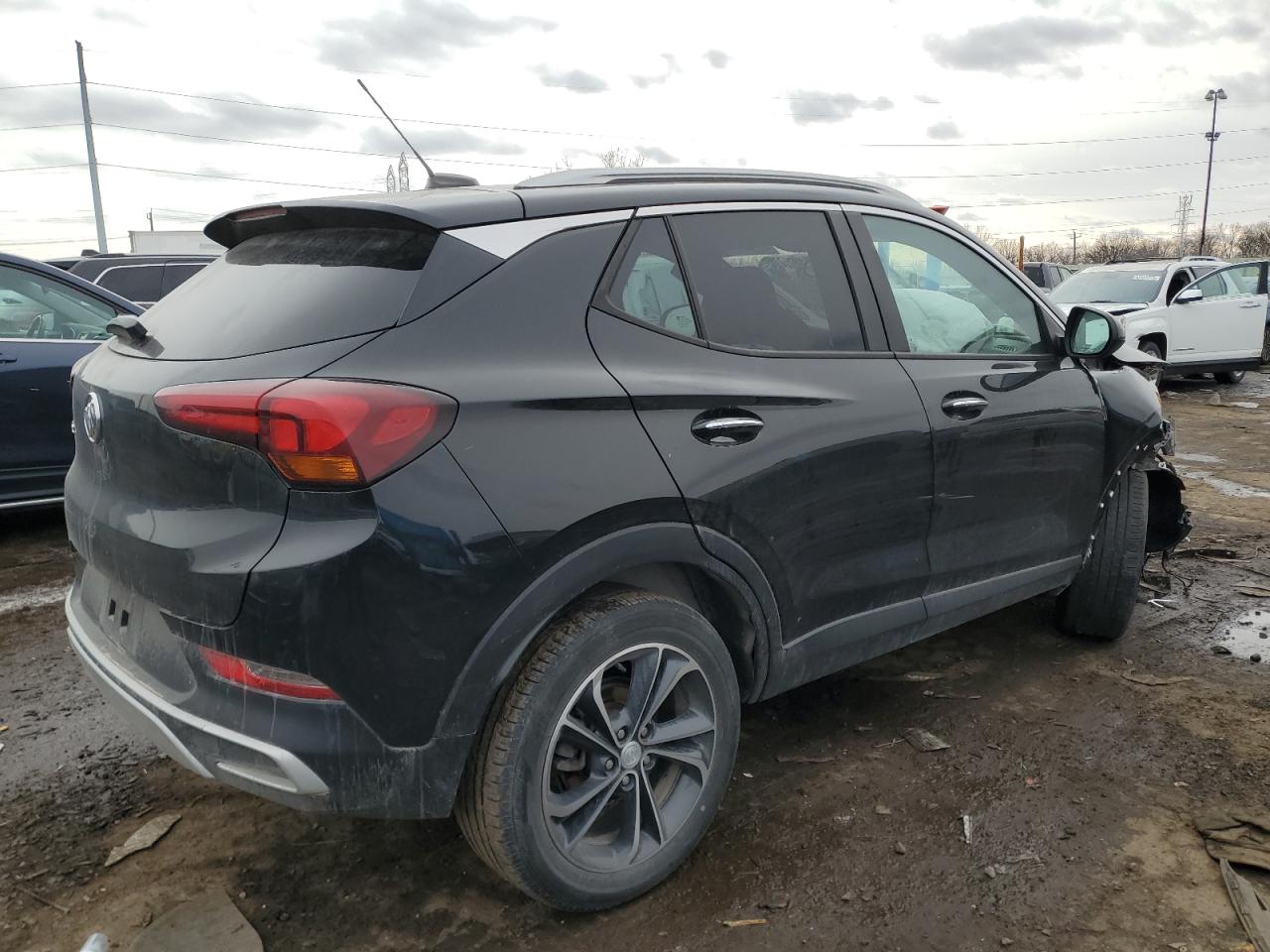 2021 Buick Encore VIN KL4MMDS27MB047820 Copart auction photo, front end damage thumbnail 3