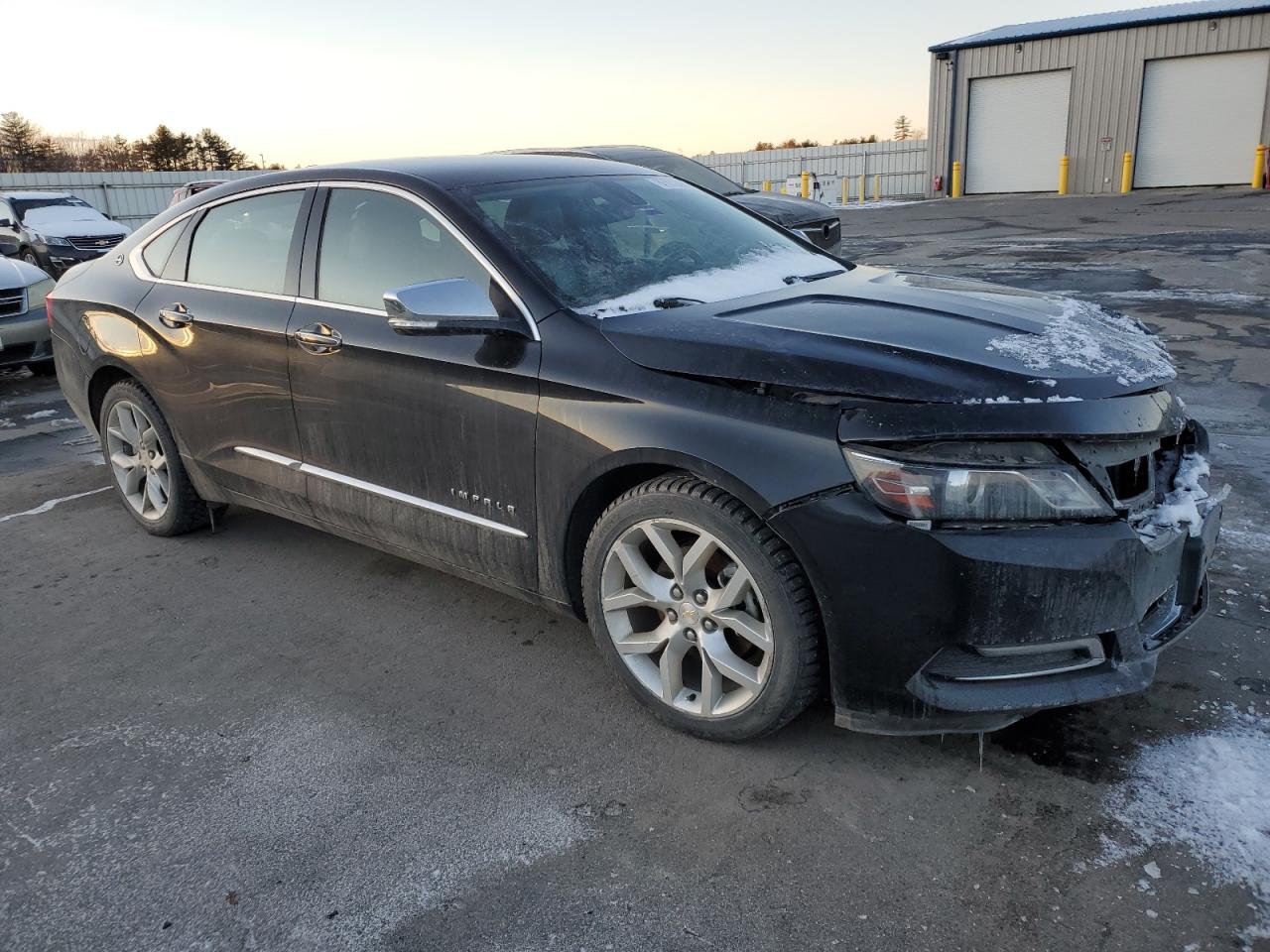 2018 Chevrolet Impala VIN 2G1125S36J9129184 Copart auction photo, front end damage thumbnail 4