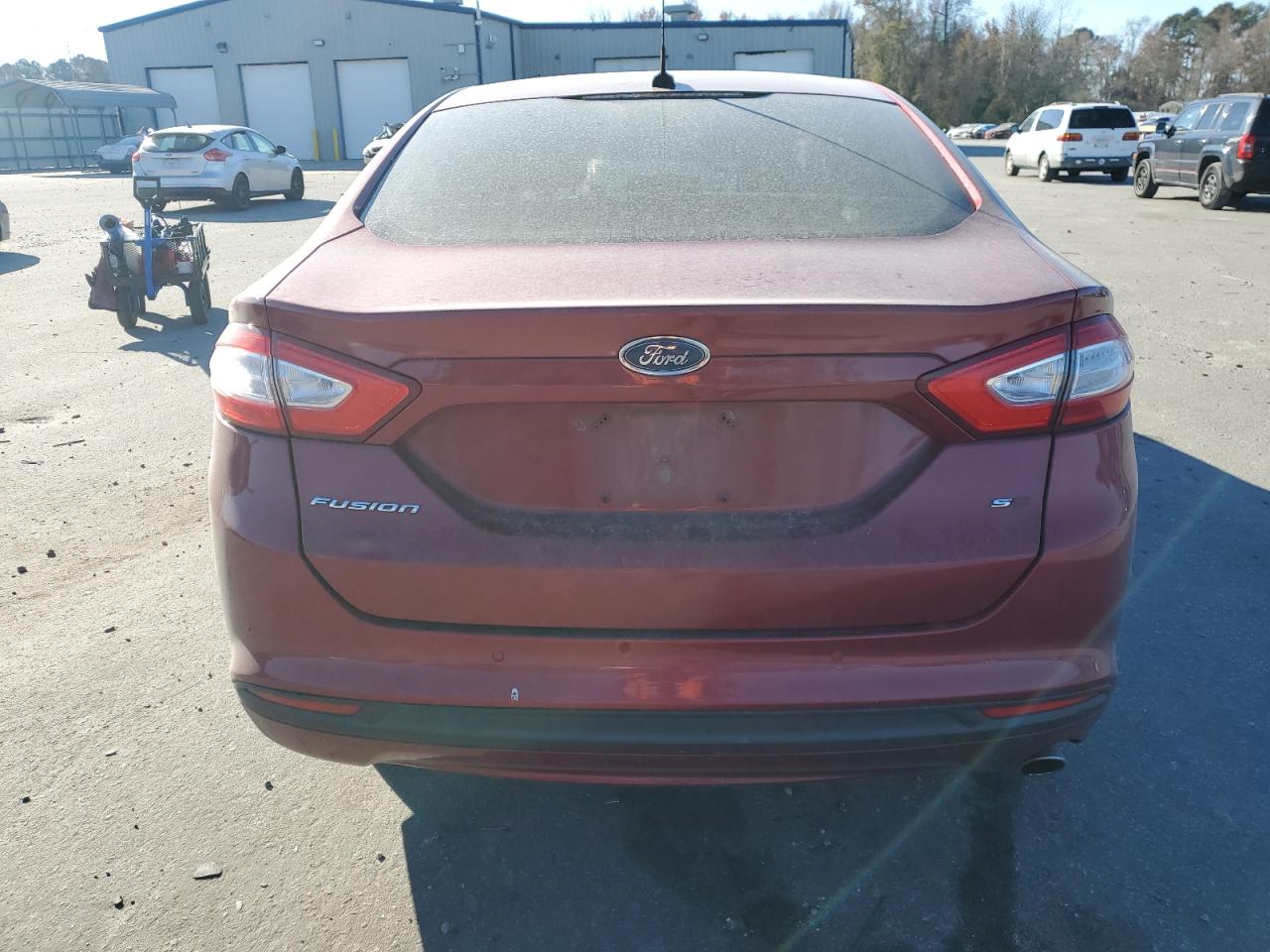 2014 Ford Fusion VIN 3FA6P0H71ER246415 Copart auction photo, front end / undercarriage damage thumbnail 6