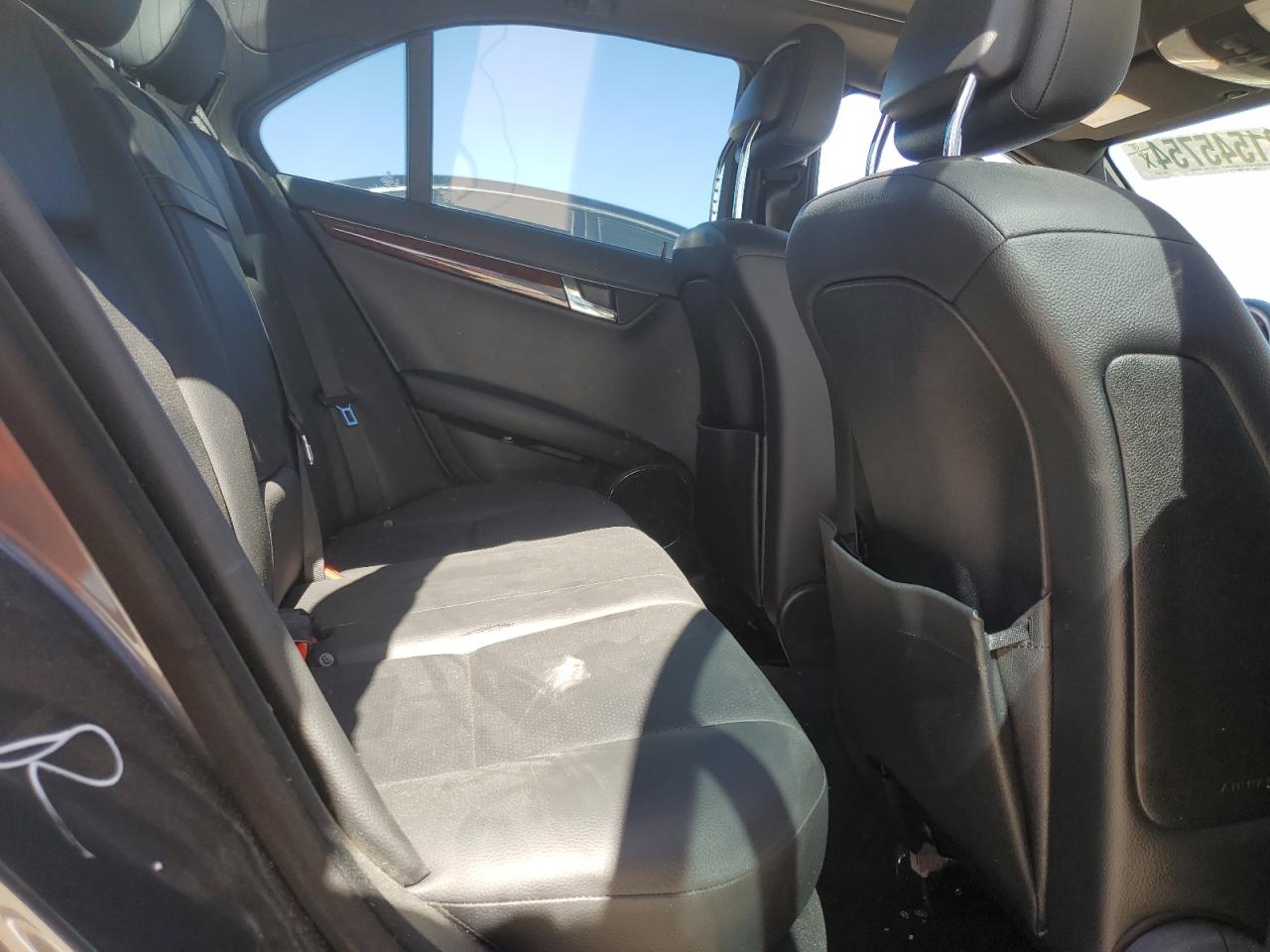 2010 Mercedes-Benz C-klasse VIN WDDGF5EBXAR105670 Copart auction photo, side damage thumbnail 10
