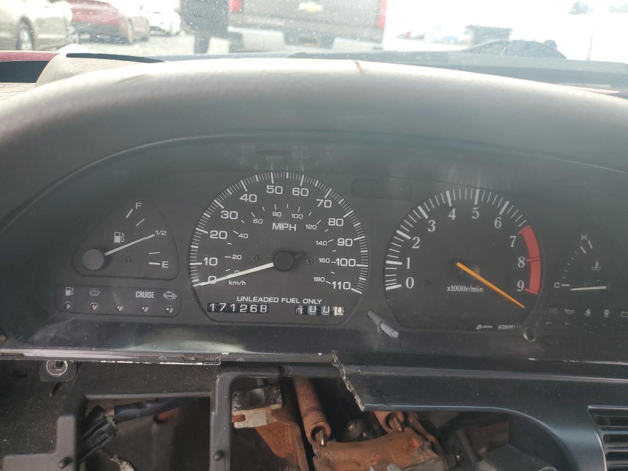 1992 Nissan 240SX VIN JN1MS34P3MW000293 Copart auction photo, all over damage thumbnail 9