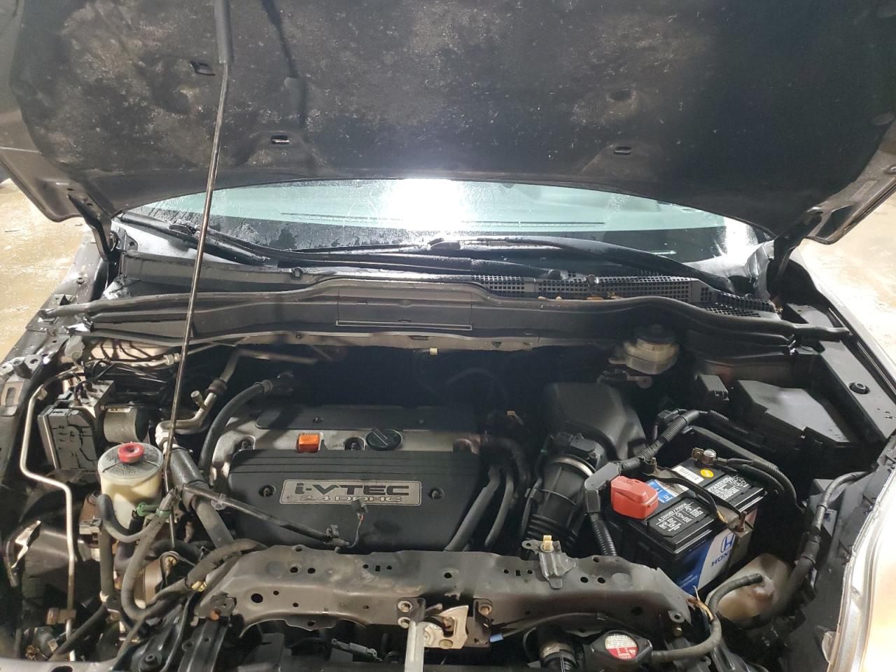 2009 Honda CR-V VIN 5J6RE48749L025667 Copart auction photo, front end / side damage thumbnail 11