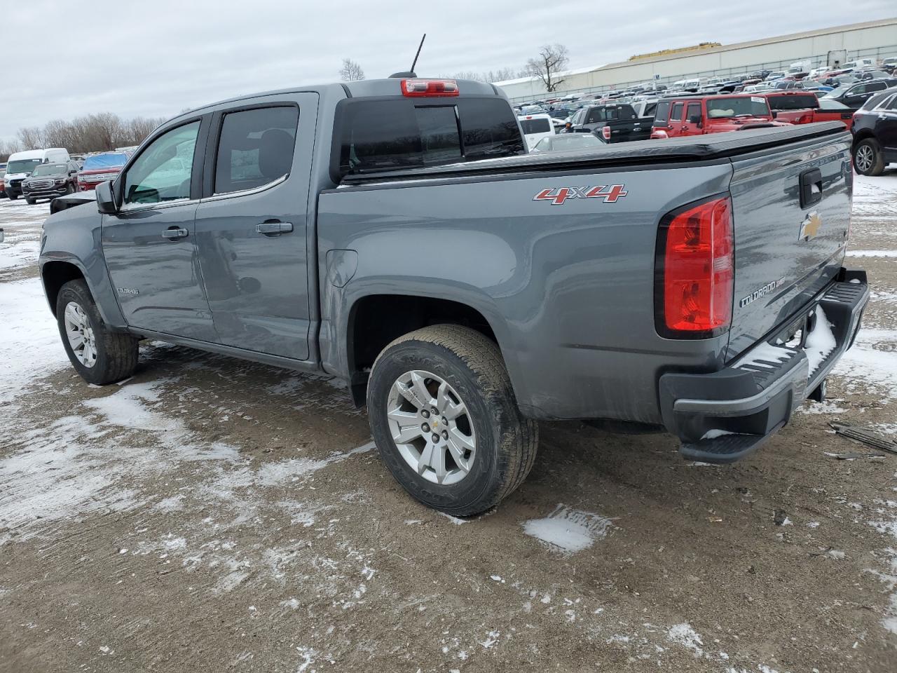 2020 Chevrolet Colorado VIN 1GCGTCEN2L1107853 Copart auction photo, front end / minor dent/scratches damage thumbnail 2