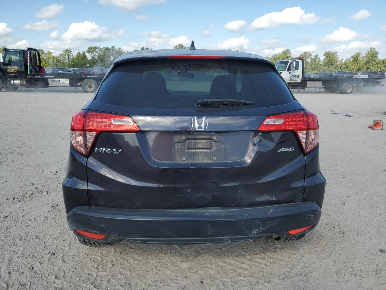 2017 Honda HR-V VIN 3CZRU6H50HM714941 Copart auction photo, undercarriage damage thumbnail 6