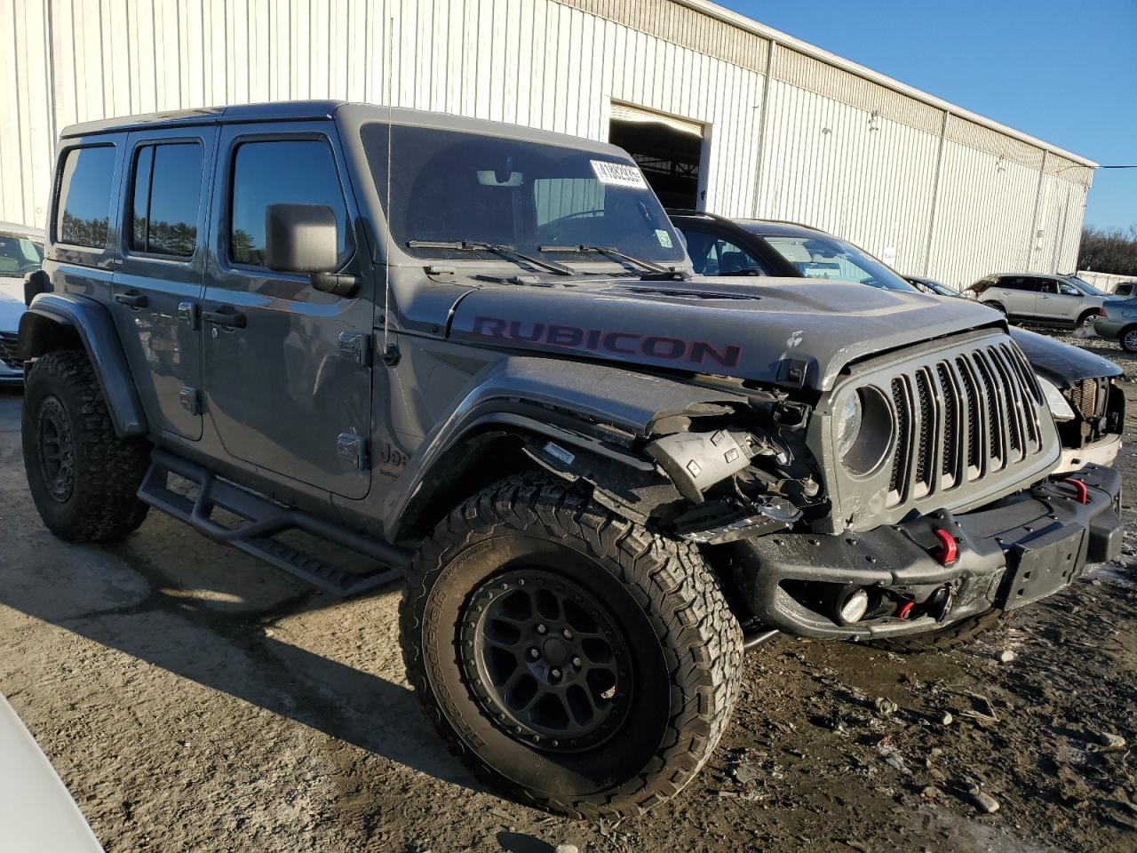 2021 Jeep Wrangler VIN 1C4JJXFG5MW790302 Copart auction photo, front end damage thumbnail 4