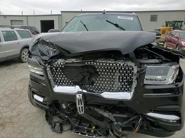 2021 Lincoln Navigator VIN 5LMJJ3LT5MEL07075 Copart auction photo, front end damage thumbnail 11