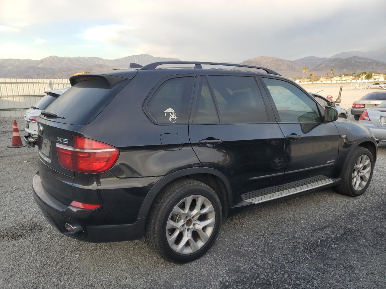 2012 BMW X5 VIN 5UXZW0C51C0B89132 Copart auction photo, burn / front end damage thumbnail 3