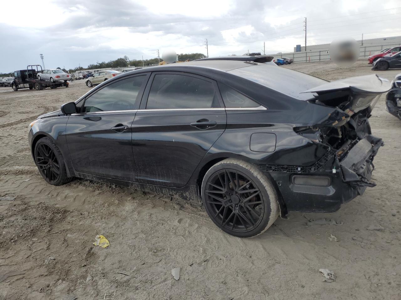 2013 Hyundai Sonata VIN 5NPEB4ACXDH735481 Copart auction photo, rear end damage thumbnail 2