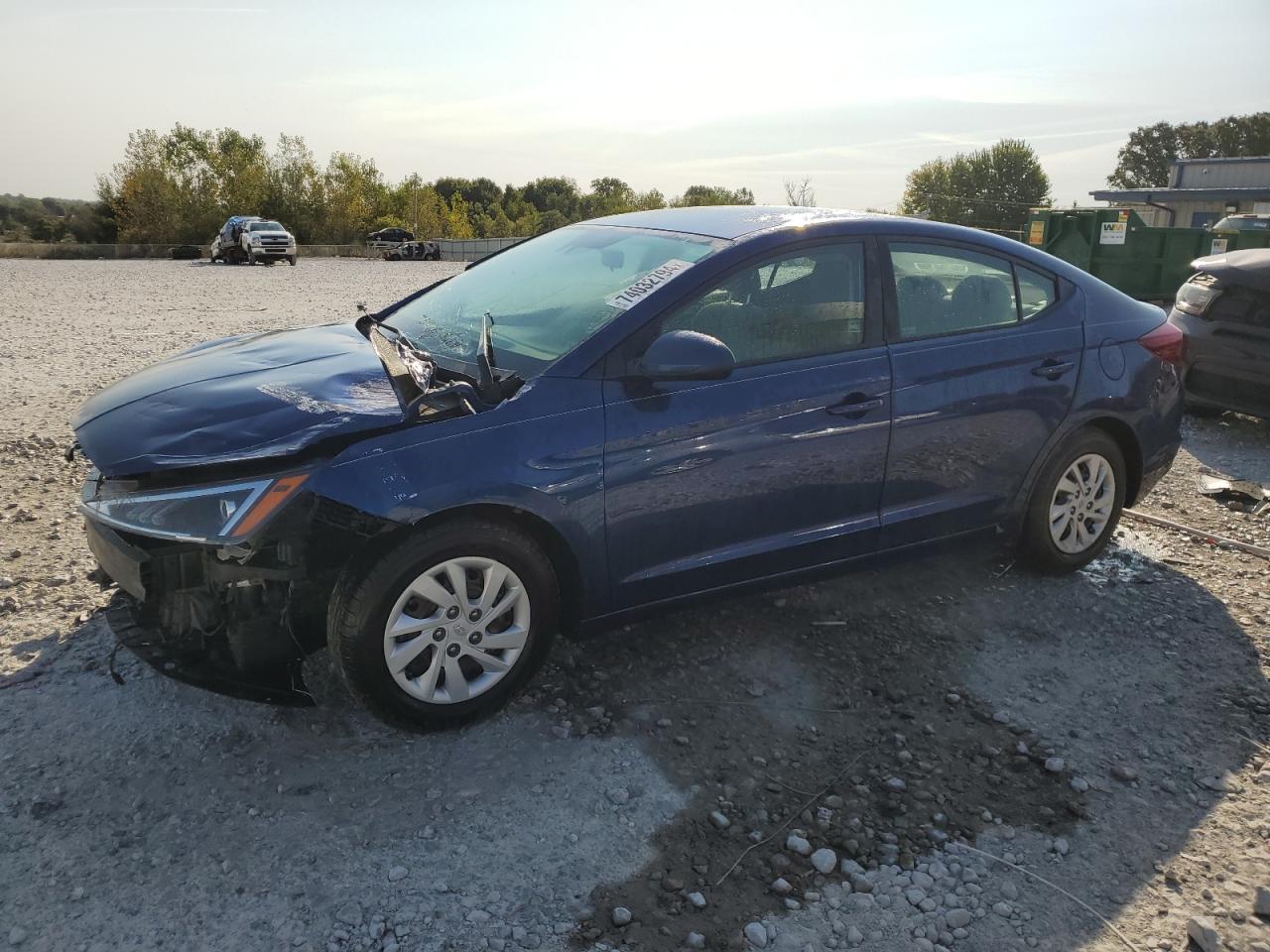 2020 Hyundai Elantra VIN 5NPD74LF7LH548007