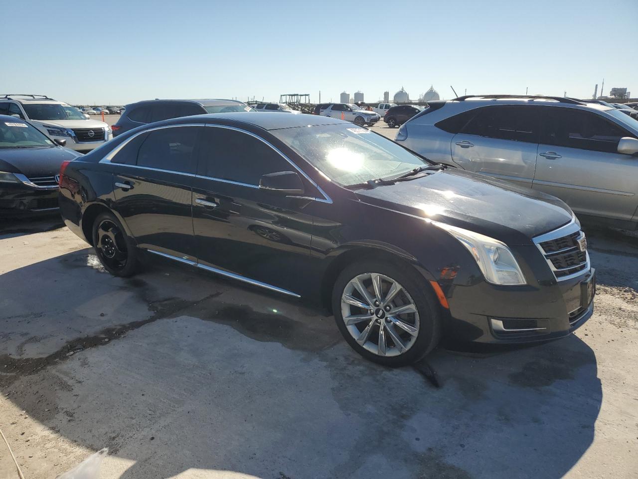 2016 Cadillac XTS VIN 2G61U5S39G9178229 Copart auction photo, side / front end damage thumbnail 4
