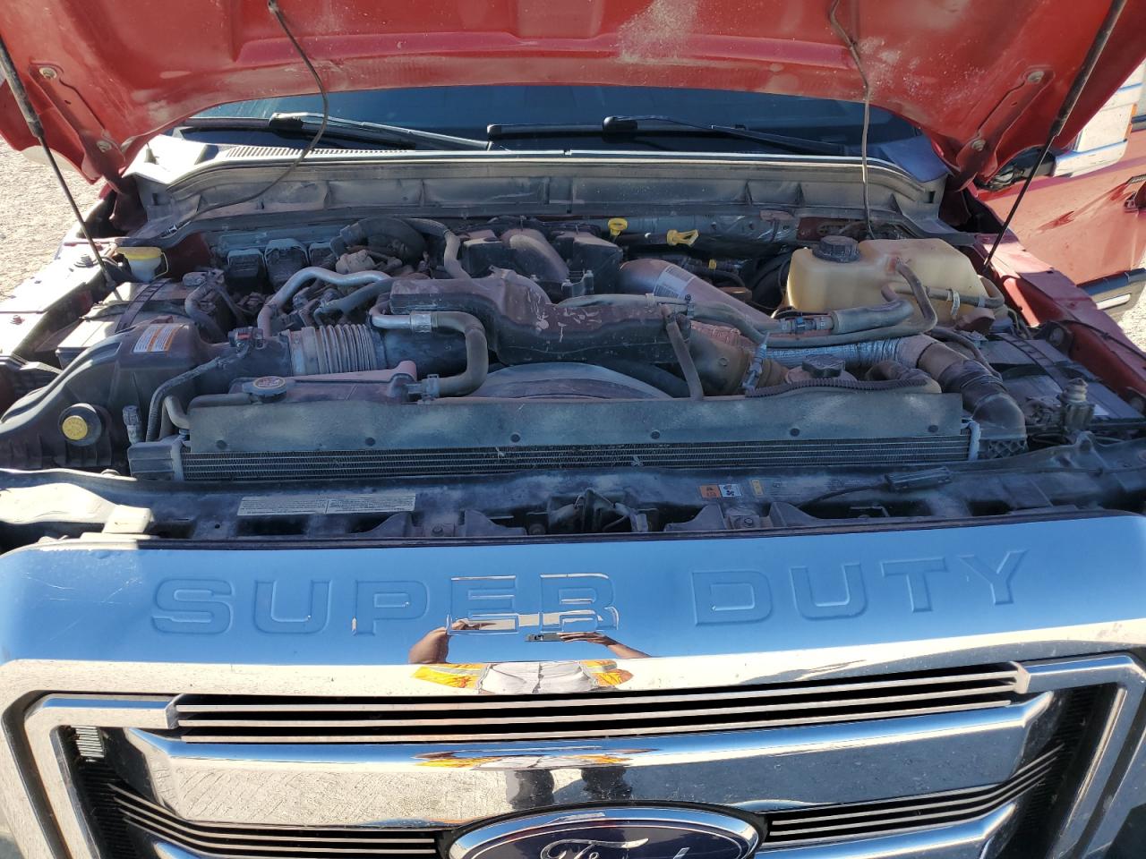 2015 Ford F250 VIN 1FT7W2BT2FEA36199 Copart auction photo, side damage thumbnail 12