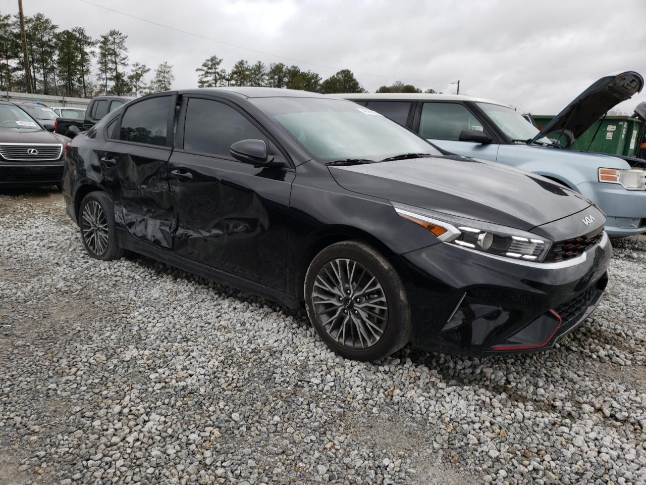 2023 KIA Forte VIN 3KPF54AD9PE547712 Copart auction photo, side damage thumbnail 4