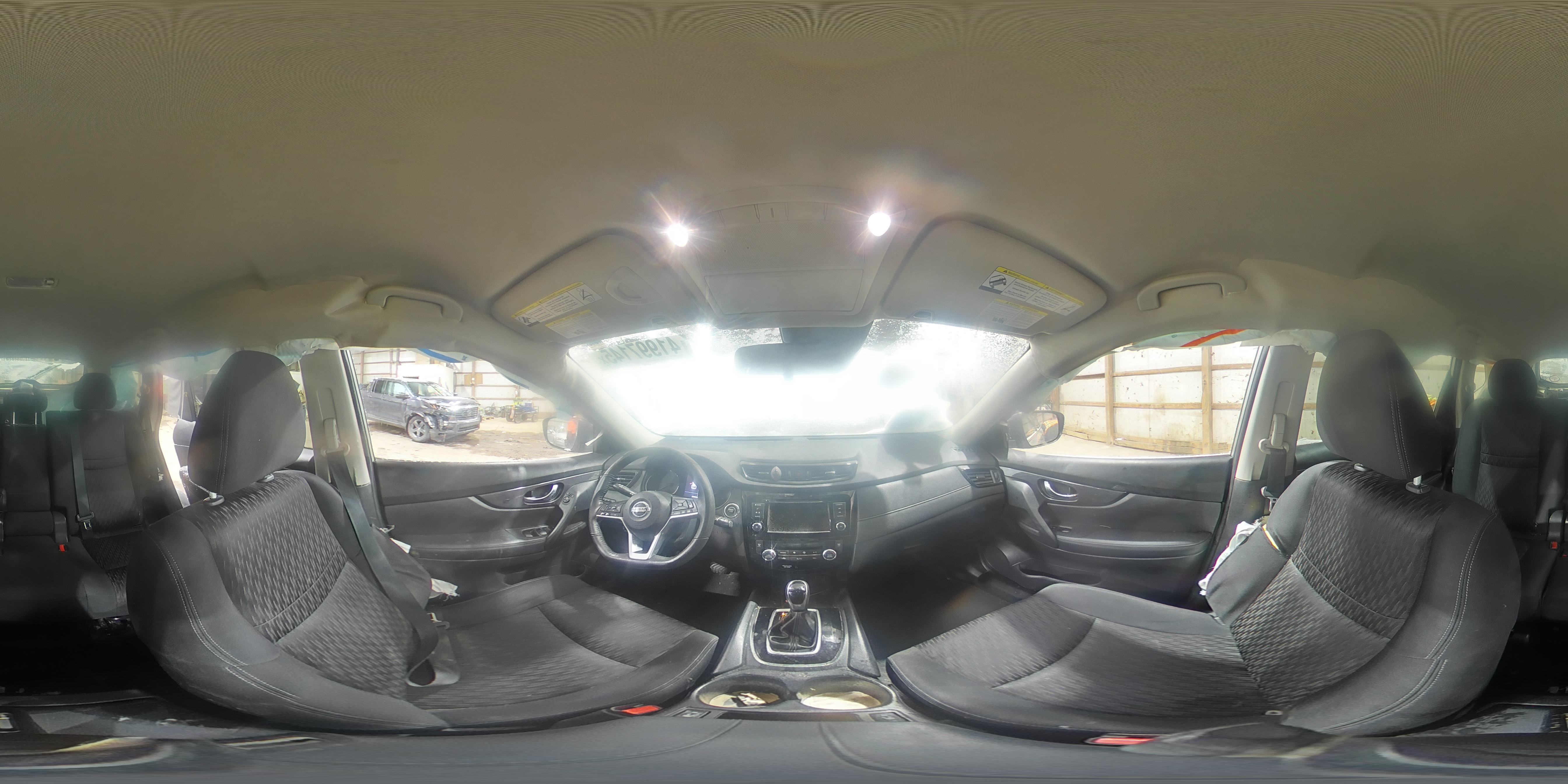 2019 Nissan Rogue VIN KNMAT2MV0KP559247 Copart auction photo, rear end / side damage thumbnail 13