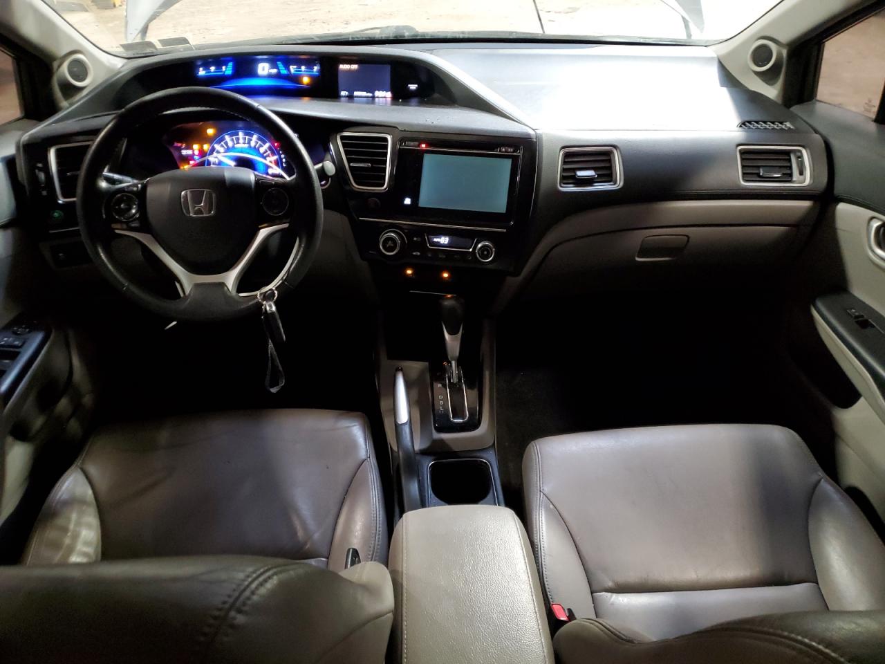2014 Honda Civic VIN 2HGFB2F99EH545642 Copart auction photo, rear end damage thumbnail 8