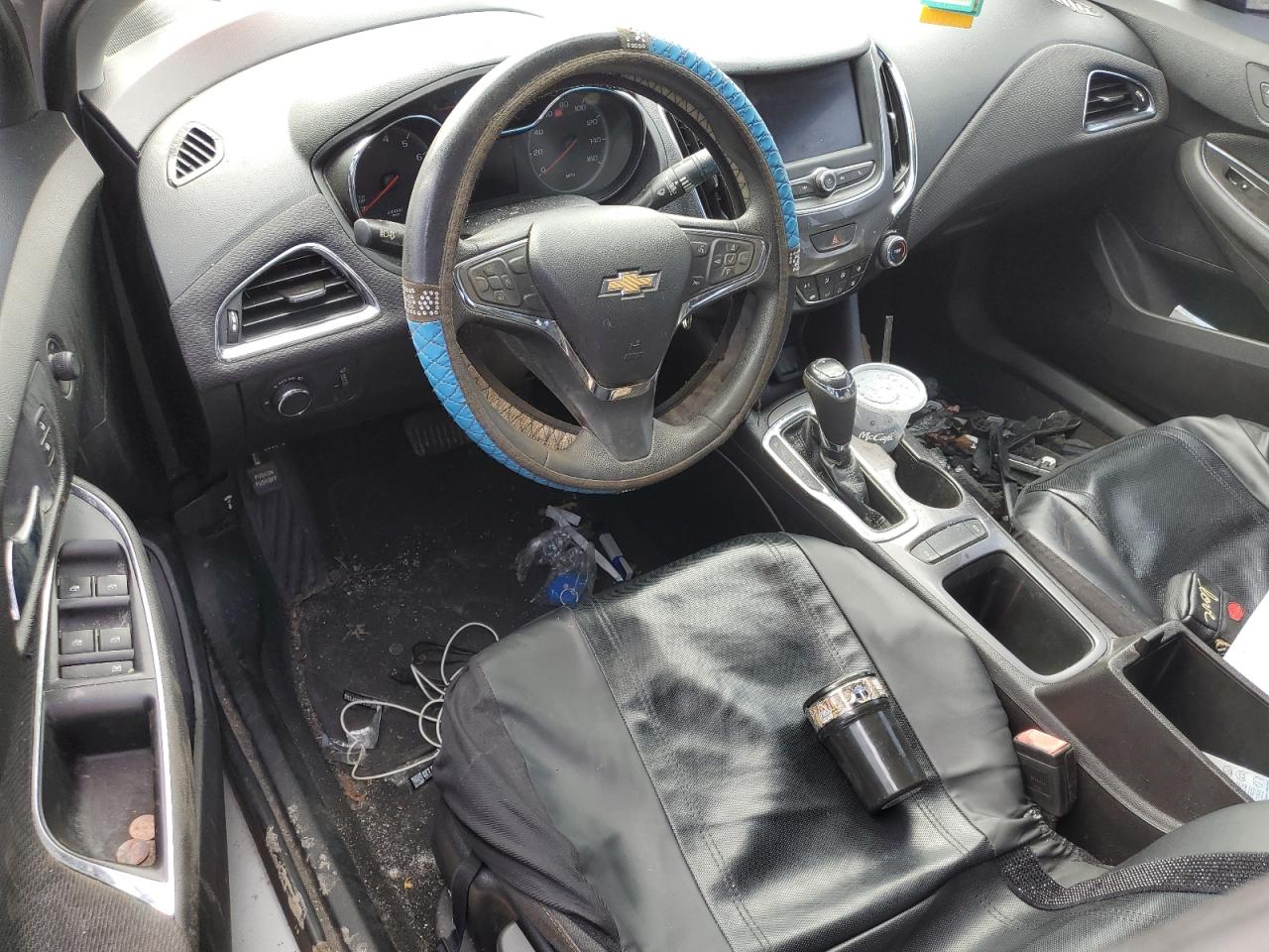 2019 Chevrolet Cruze VIN 1G1BC5SMK7147595 Copart auction photo, front end damage thumbnail 8