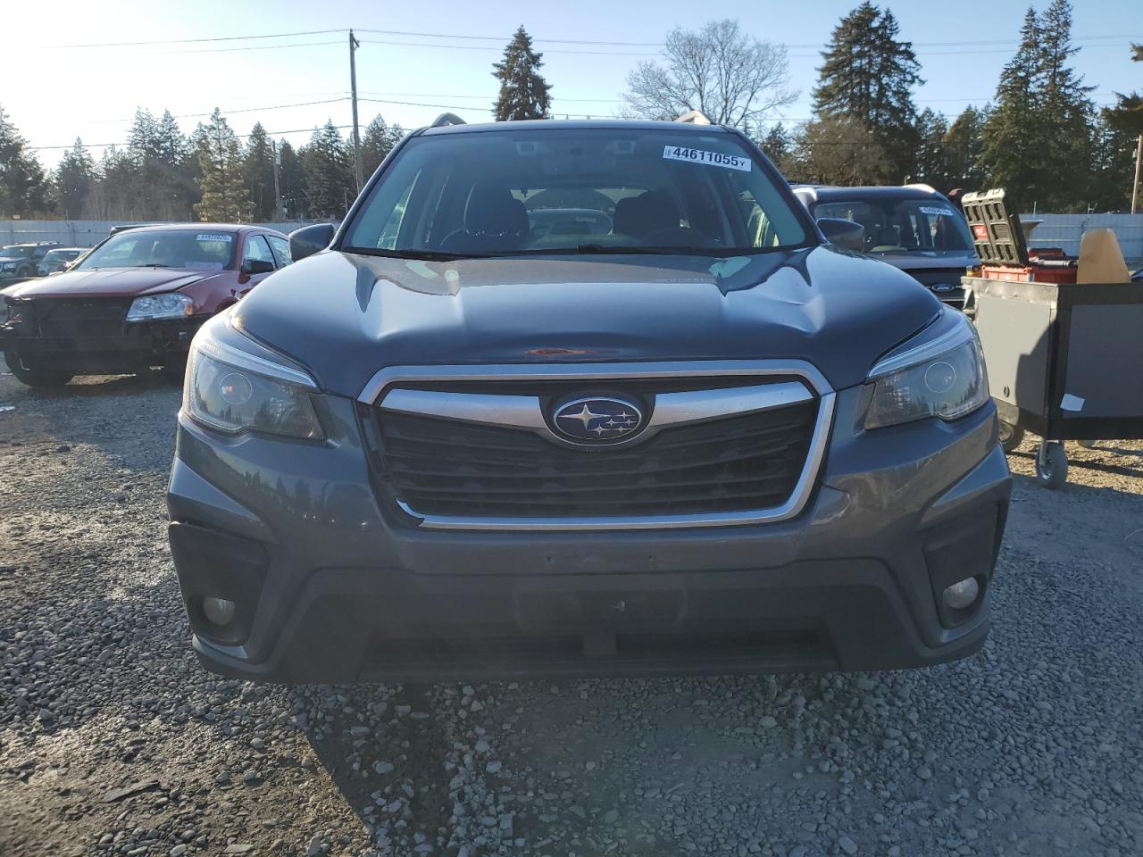 2021 Subaru Forester VIN JF2SKAFC9MH412047 Copart auction photo, rear end / front end damage thumbnail 5