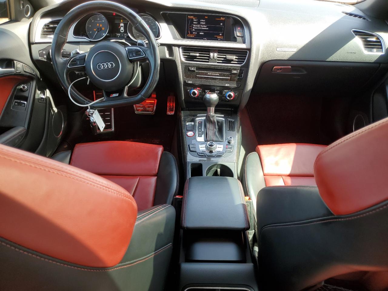 2015 Audi RS5 VIN WAUCGAFR9FA038430 Copart auction photo, front end damage thumbnail 8