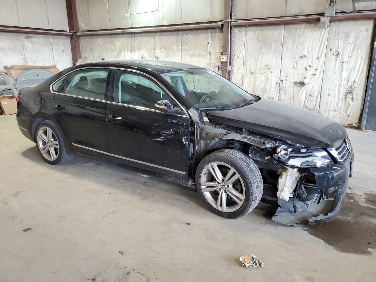 2014 Volkswagen Passat VIN 1VWCN7A33EC049423 Copart auction photo, front end / undercarriage damage thumbnail 4