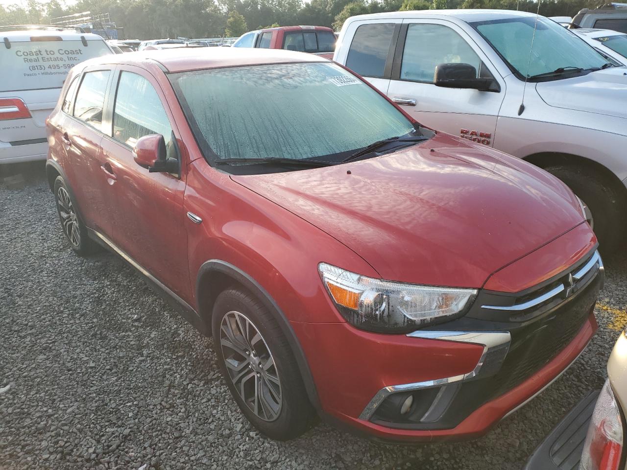 2019 Mitsubishi Outlander VIN JA4AP4AU8KU014176 Copart auction photo, water/flood damage thumbnail 5