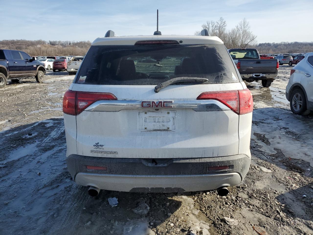 2019 GMC Acadia VIN 1GKKNMLS1KZ244600 Copart auction photo, front end damage thumbnail 6