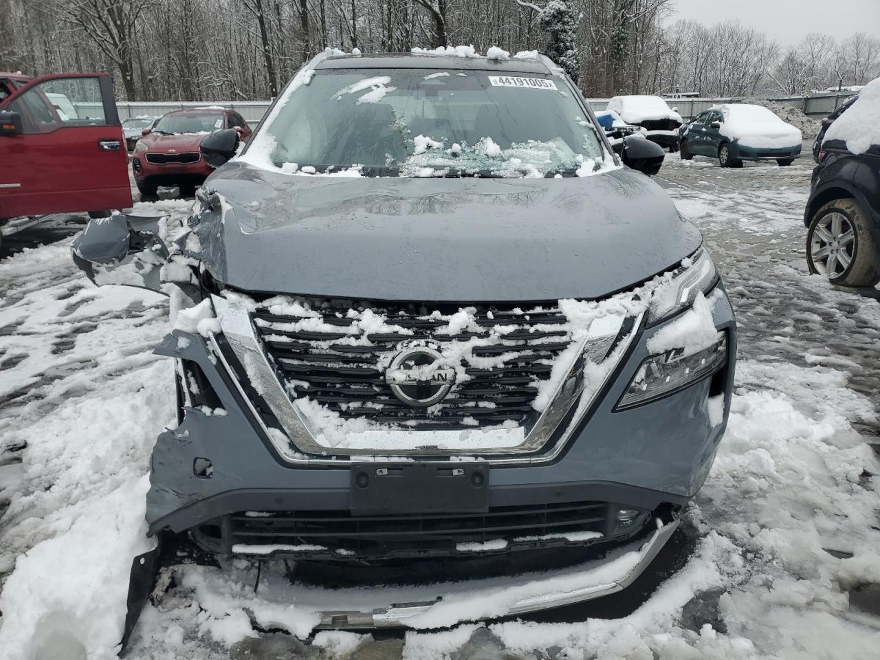 2021 Nissan Rogue VIN JN8AT3DD2MW301452 Copart auction photo, front end damage thumbnail 5