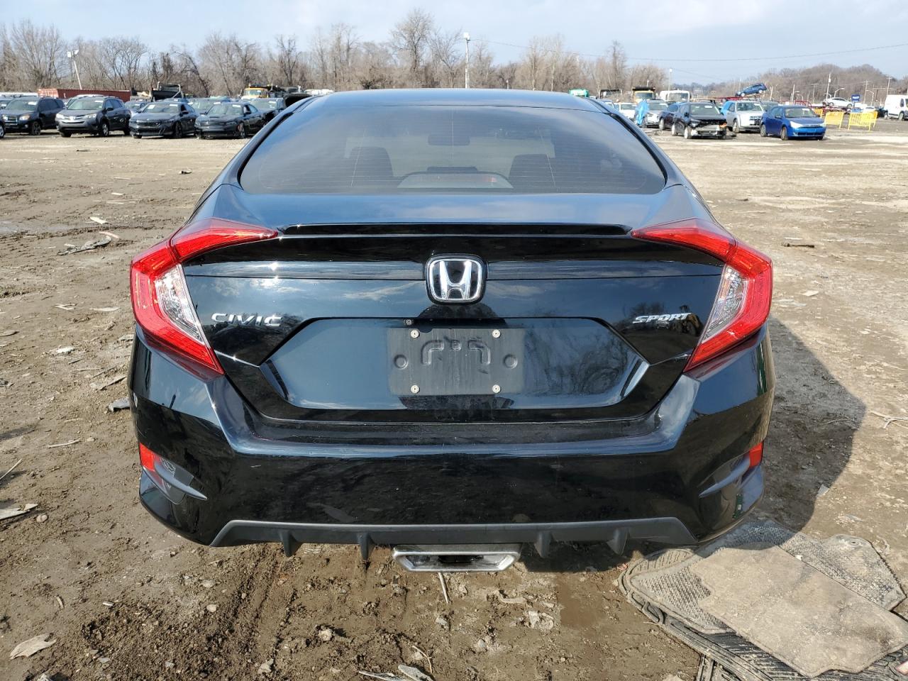 2020 Honda Civic VIN 2HGFC2F89LH532696 Copart auction photo, front end / minor dent/scratches damage thumbnail 6
