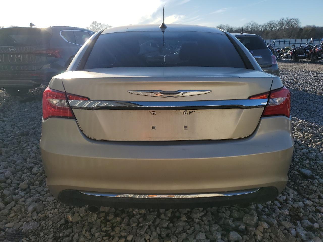 2013 Chrysler 200 VIN 1C3CCBCG2DN684796 Copart auction photo, front end / mechanical damage thumbnail 6