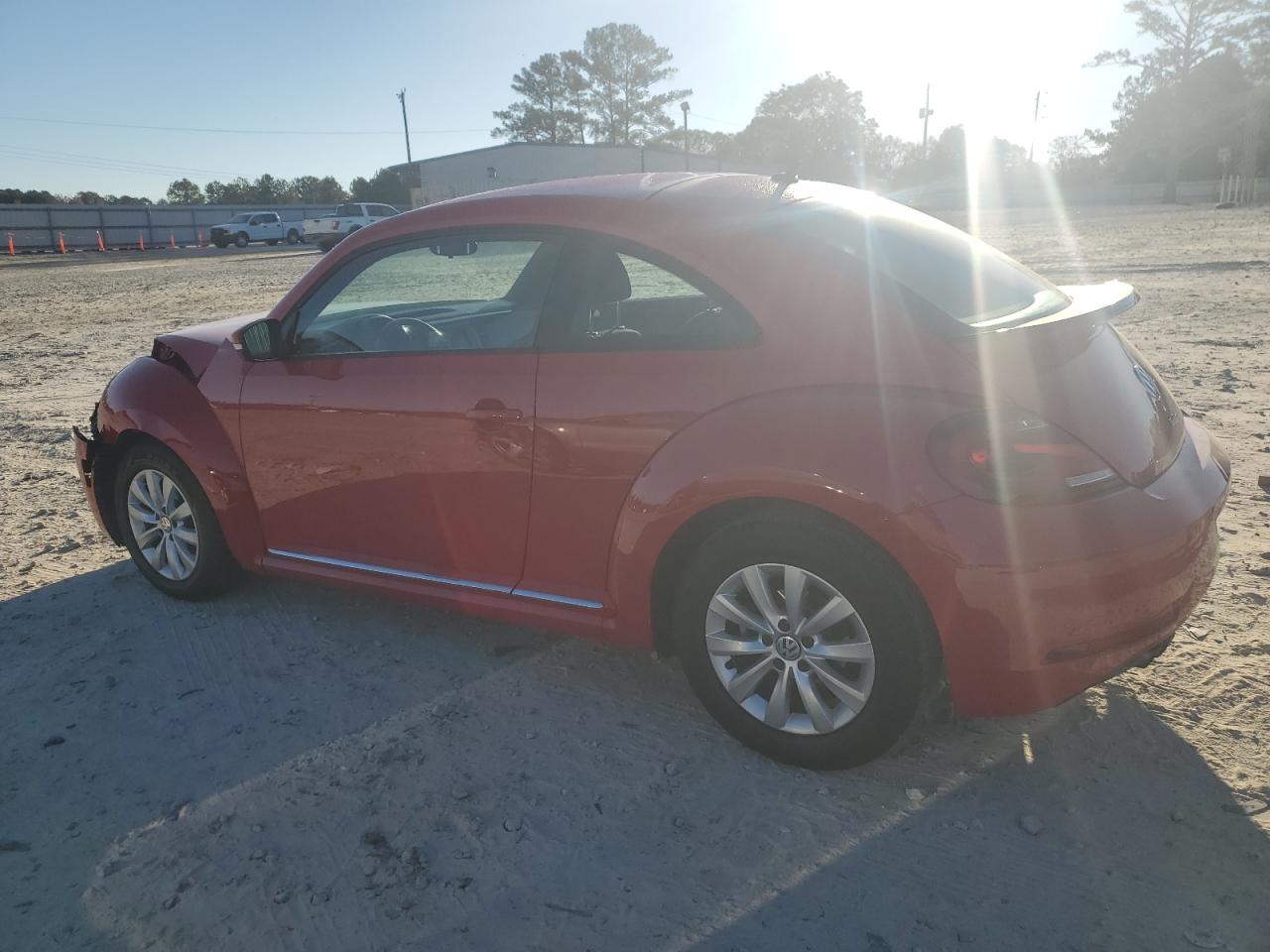 2019 Volkswagen Beetle VIN 3VWFD7AT0KM713963 Copart auction photo, front end damage thumbnail 2