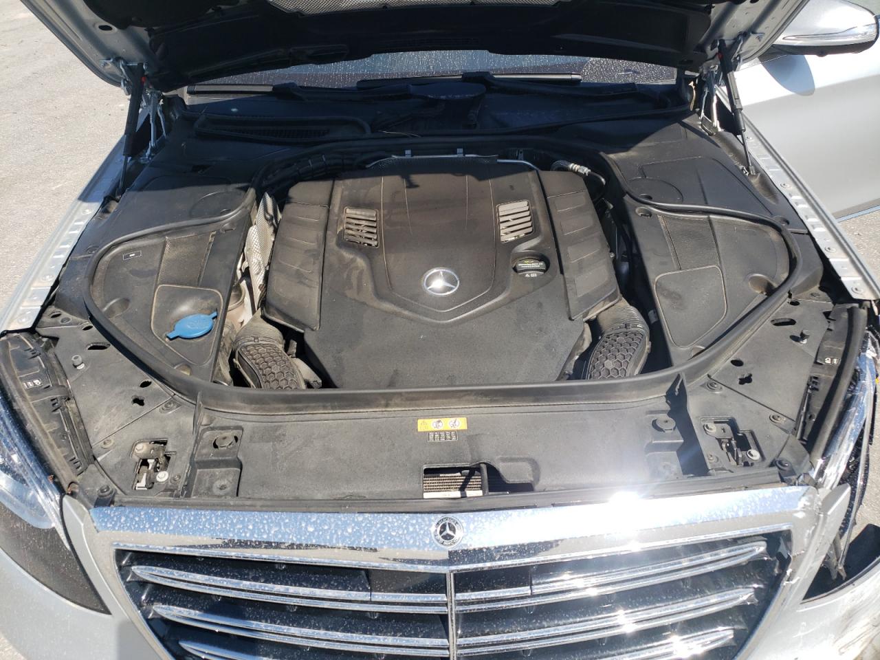 2018 Mercedes-Benz S-klasse VIN WDDUG8GB6JA380370 Copart auction photo, front end / undercarriage damage thumbnail 13
