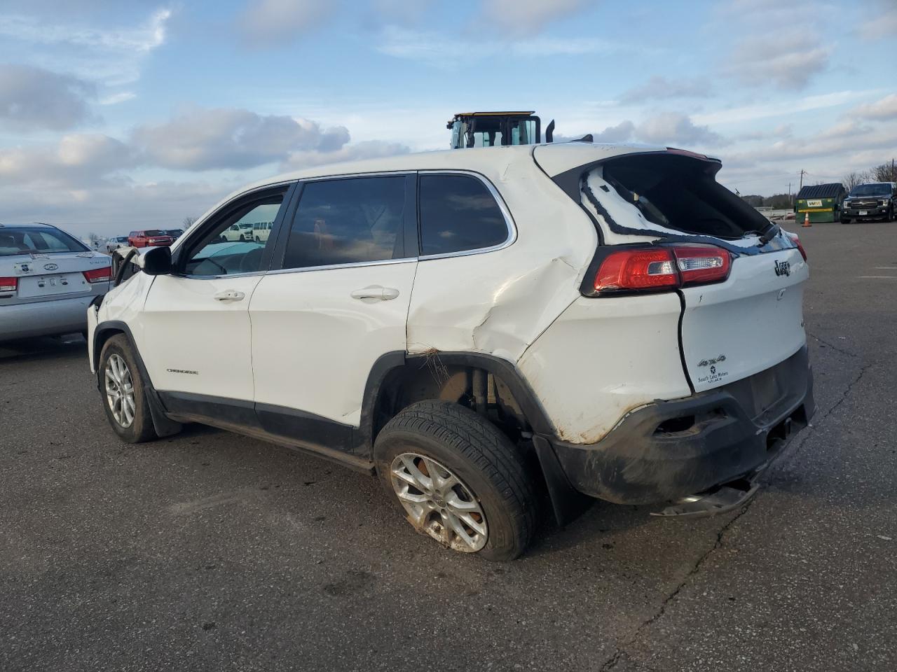 2014 Jeep Grand Cherokee VIN 1C4PJMCSXEW230276 Copart auction photo, rollover damage thumbnail 2