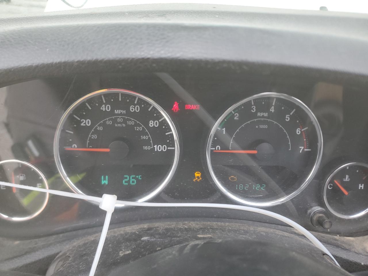2011 Jeep Wrangler VIN 1J4AA2D12BL591296 Copart auction photo, burn - engine damage thumbnail 9