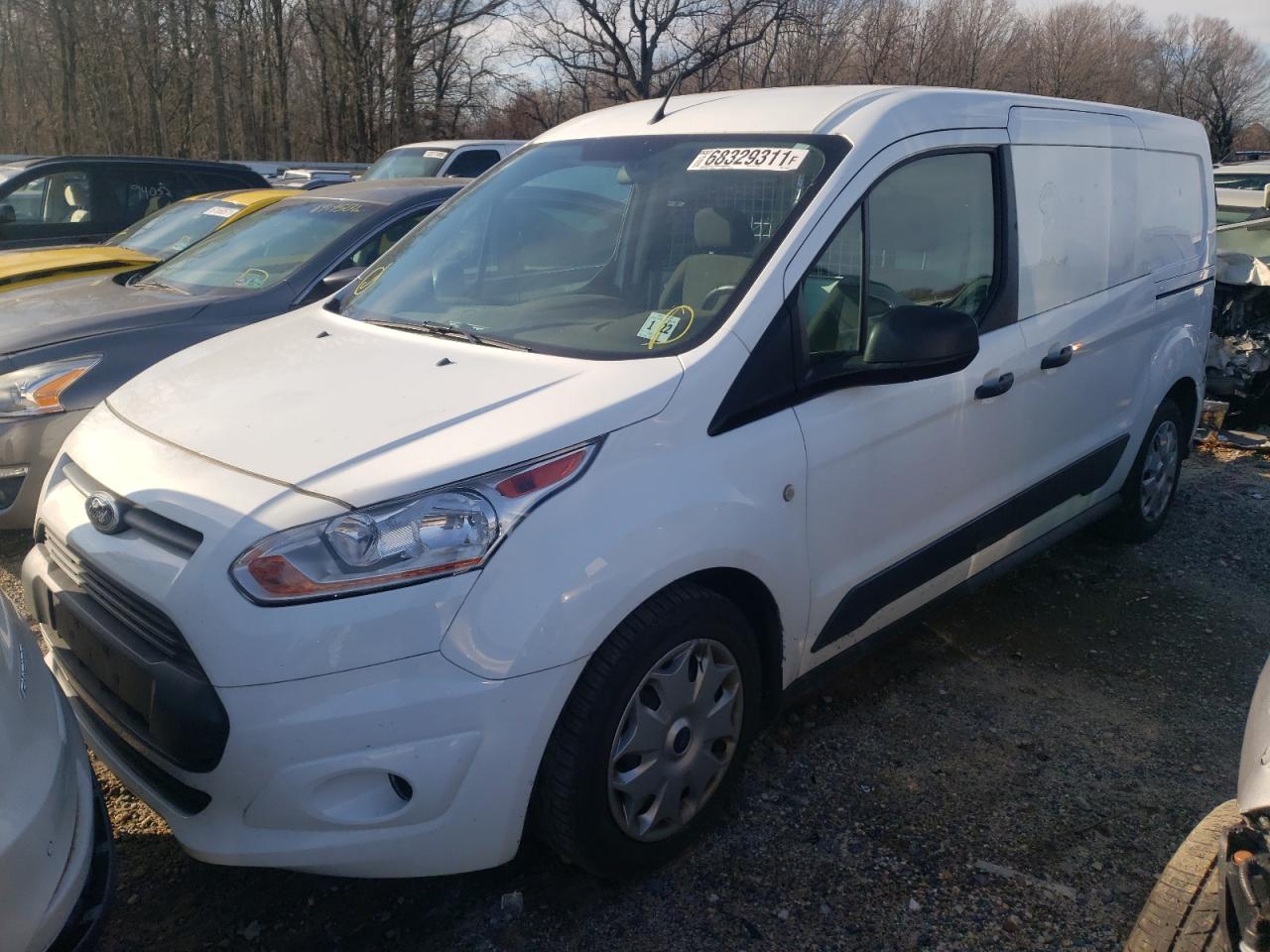 2016 Ford Transit VIN NM0LS7F77G1288251 Copart auction photo, rear end / side damage thumbnail 2